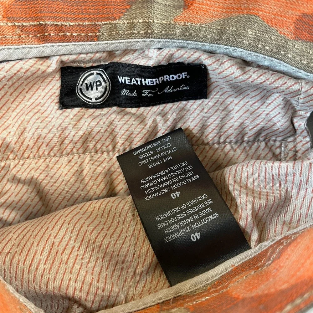 Weatherproof Ripstop Shorts Mens 40 Cargo Stone Beige 10